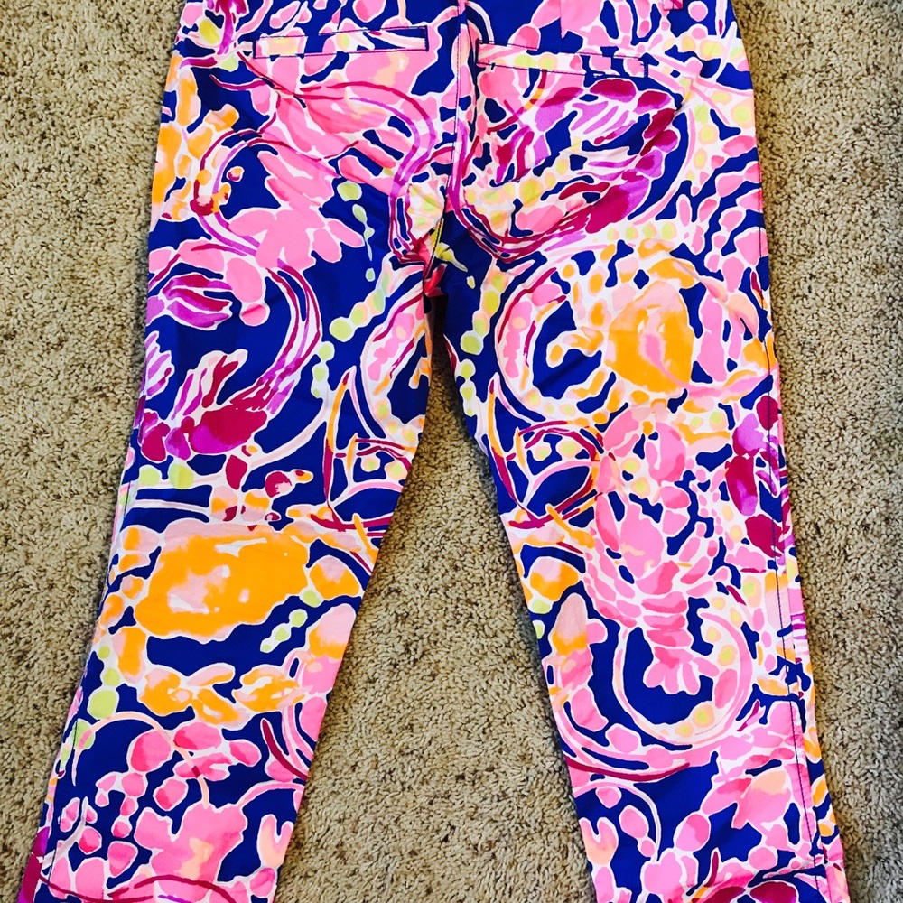 Lilly Pulitzer print pants - Picture 3 of 4